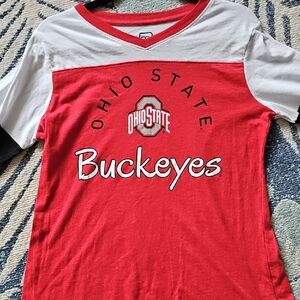 Pro Edge Red and White Long Sleeve Tee